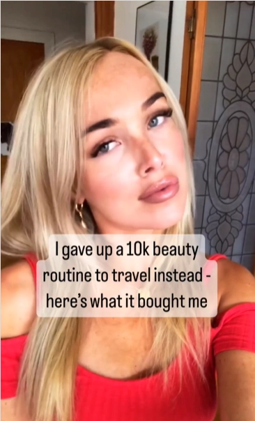 Frau finanziert Weltreise durch Verzicht auf Beauty-Routine