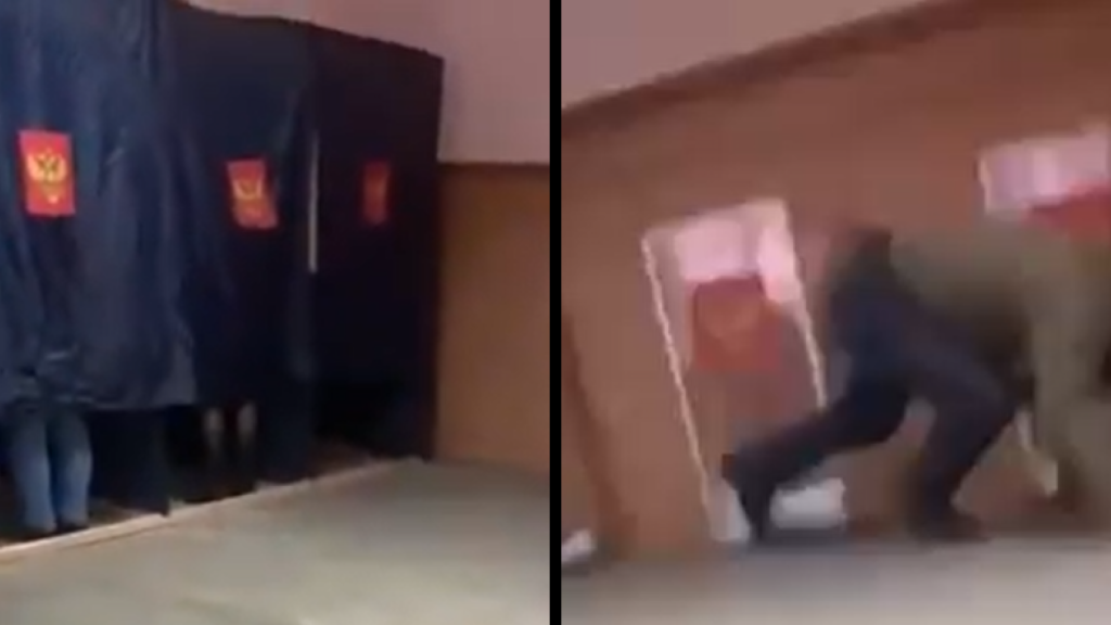 Medienbericht: Explosion in einem Wahllokal in Russland