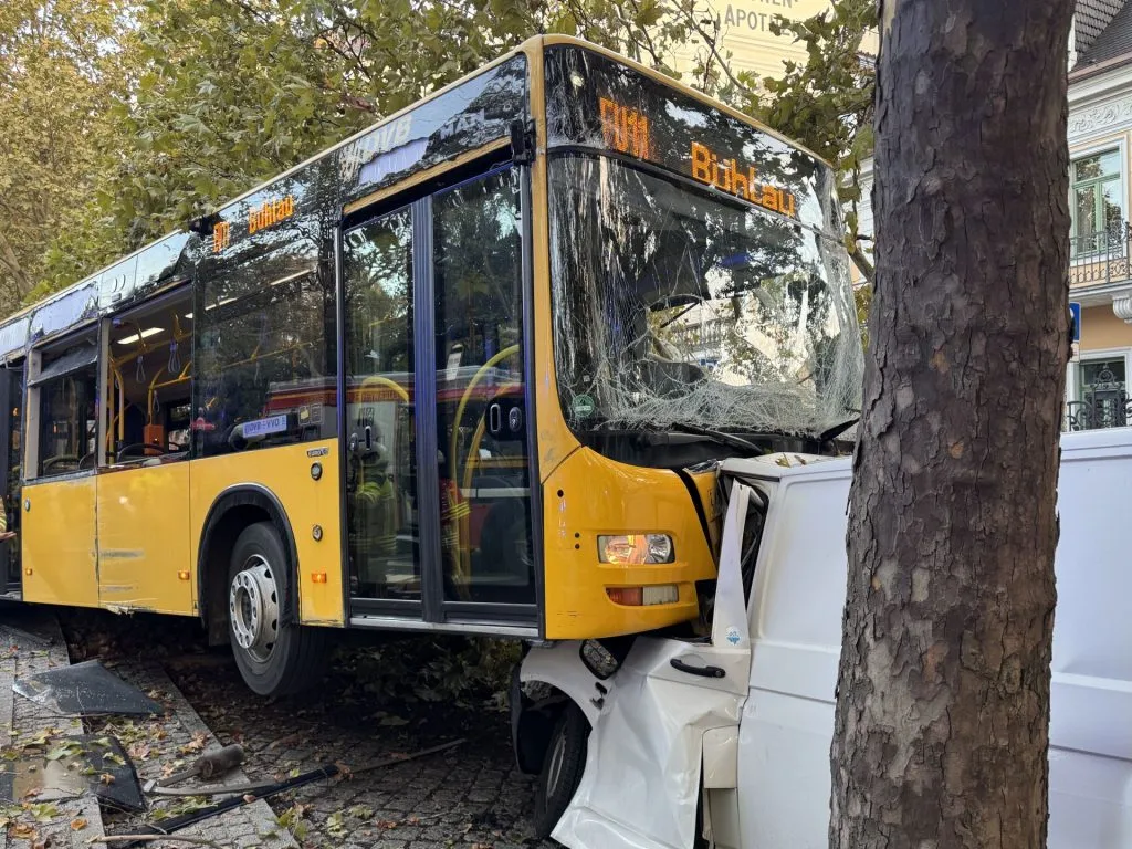 Schwerer Unfall in Dresden: Bus prallt gegen Baum – 30 Verletzte
