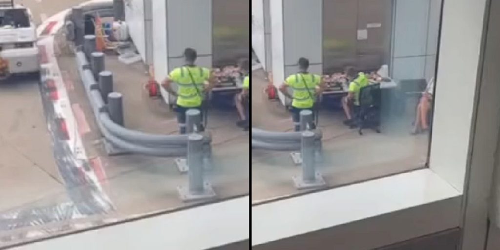 Video wird viral: Flugpersonal bei ‚Unfug‘ in der Nähe der Landebahn gefangen