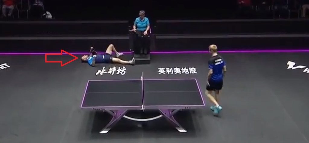 Absolut unglaublich: Tischtennisspieler begeistern die Zuschauer in Frankfurt mit einem atemberaubenden Ballwechsel