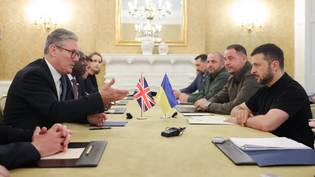 Großbritannien ist bereit, Truppen in die Ukraine zu entsenden
