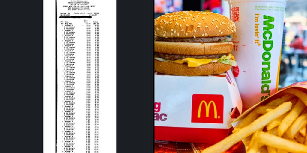 McDonald’s-Kassenbon wird zum Viral-Hit: Wer kaufte so viele Big Macs und warum?
