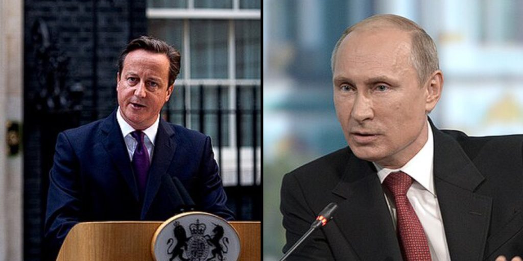 David Cameron warnt die USA: Es ist ein Weihnachtsgeschenk für Putin