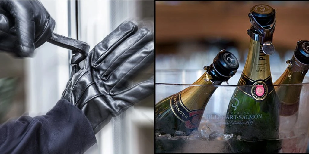 Diebe entkommen mit Champagner im Wert von 600.000 Euro