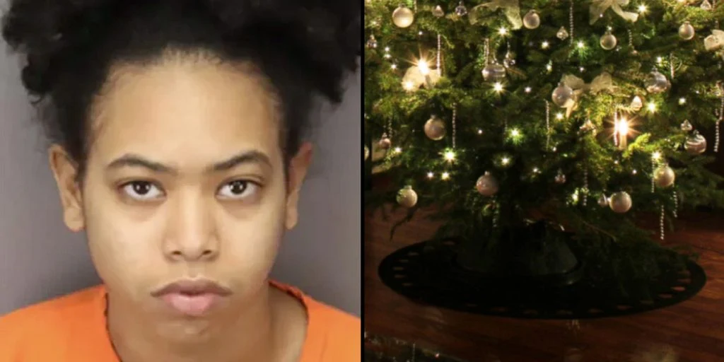 ‚Kein Frohes Weihnachten‘ – Frau in Florida wegen Angriffs mit einem Weihnachtsbaum verhaftet