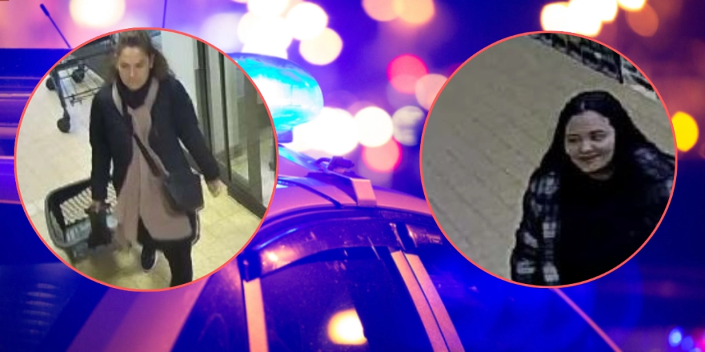 Haben Sie diese beiden Frauen gesehen? Die Polizei möchte sie dringend ausfindig machen