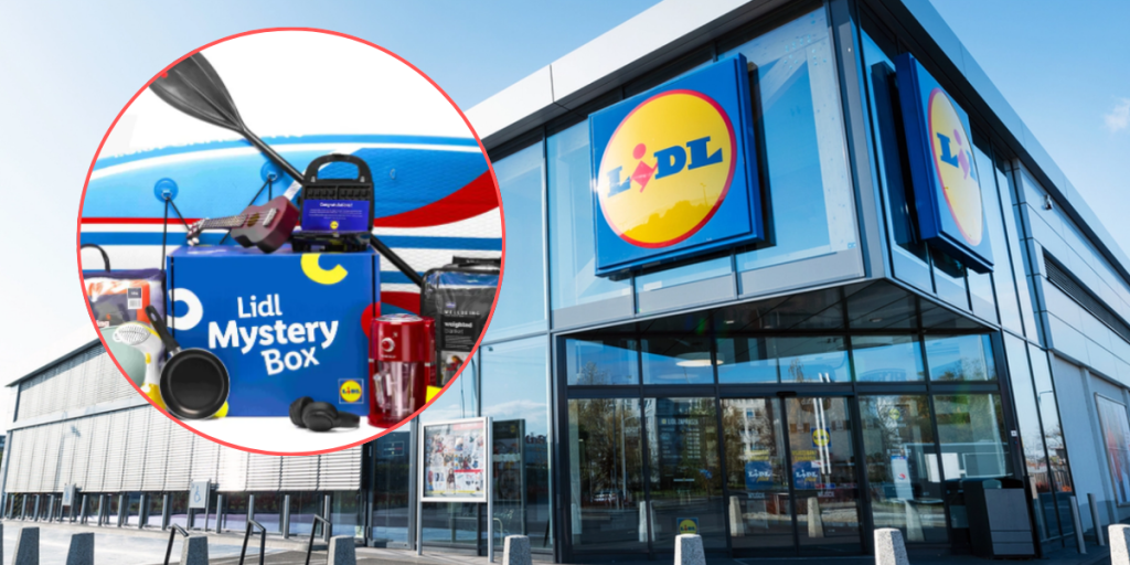 Lidl in England führt „Mystery Box“ ein: Waren im Wert von 116 Euro für nur 23 Euro