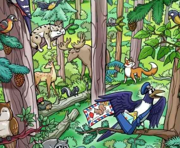 Visueller IQ-Test: Finde das Eichhörnchen in dieser Dschungelszene in 11 Sekunden