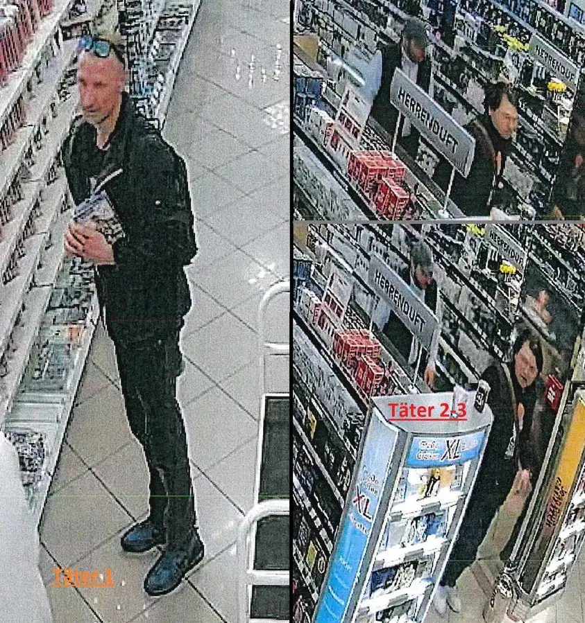Polizei Jena fahndet nach Ladendieben: Konsolenspiele im Wert von 1.600 Euro gestohlen