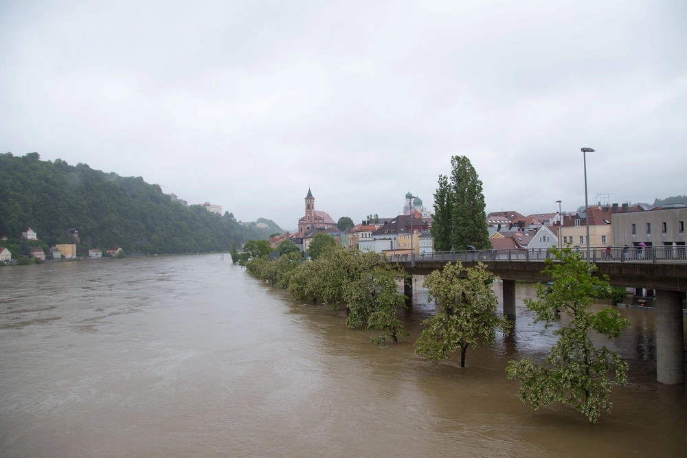 Katastrophenfall in Passau: Hochwasser trifft Süddeutschland hart