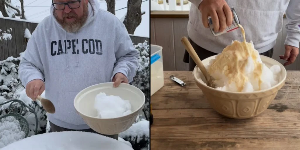 Jimmy macht Dessert aus Schnee – Genial oder Verrückt?