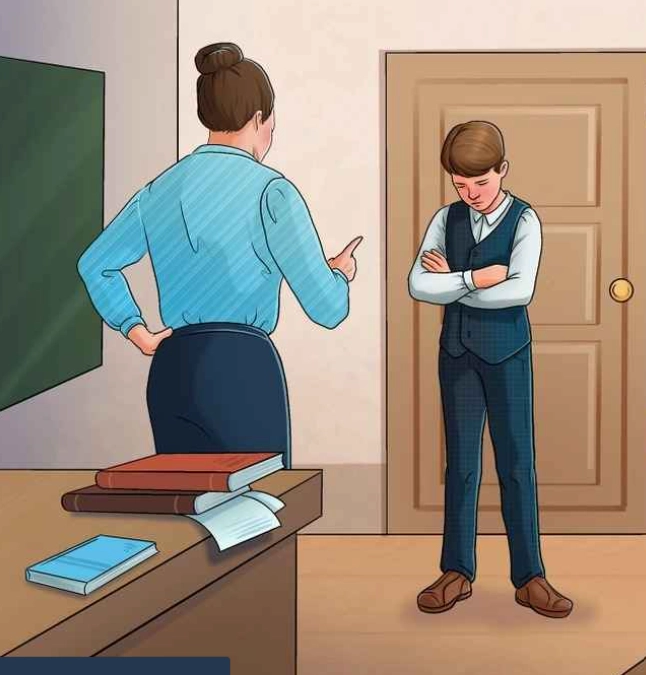 Versuchen Sie den Fehler im Klassenraum-Bild innerhalb von 6 Sekunden entdecken