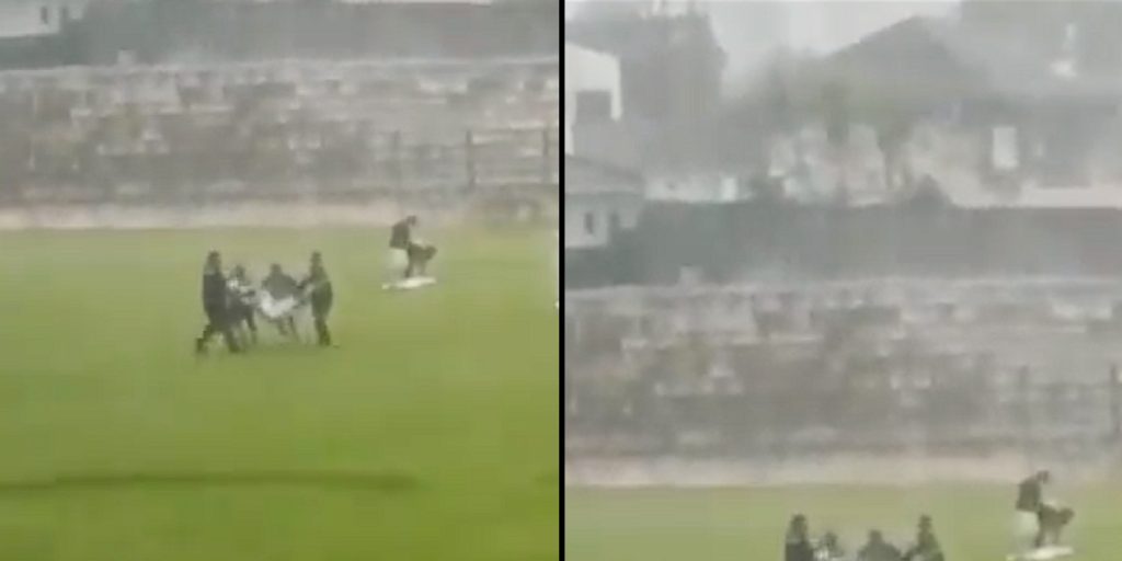 VIDEO: 21-jähriger Fußballspieler stirbt nach Blitzeinschlag auf dem Spielfeld