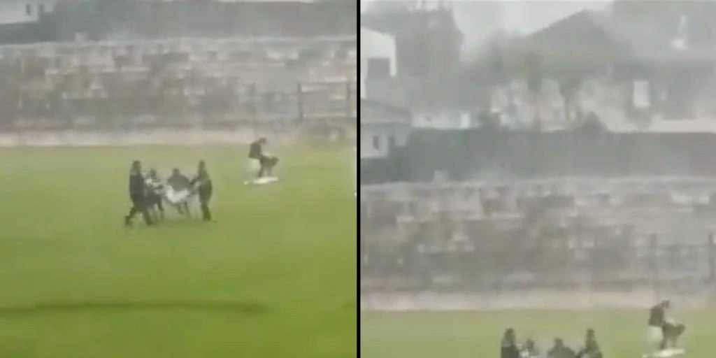 VIDEO: 21-jähriger Fußballspieler stirbt nach Blitzeinschlag auf dem Spielfeld