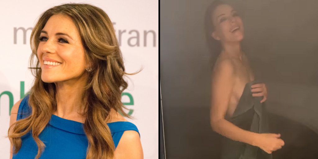 Die 58-jährige Liz Hurley begeistert Fans mit dampfendem Sauna-Video.