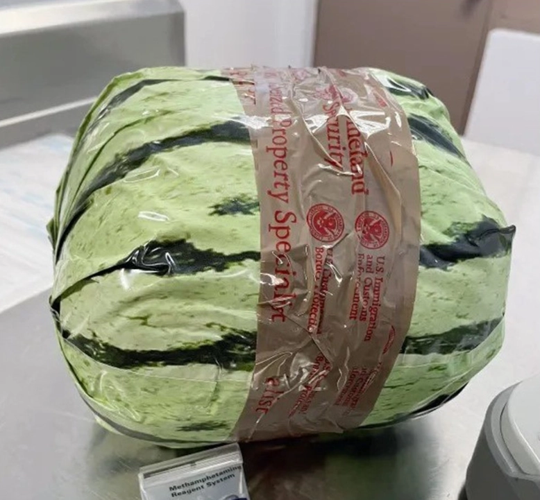 Zwei Tonnen Meth: Wie Drogen als Melonen getarnt wurden