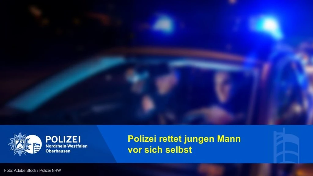 Nächtliche Verfolgungsjagd: Oberhausener Polizei verhindert Schlimmeres