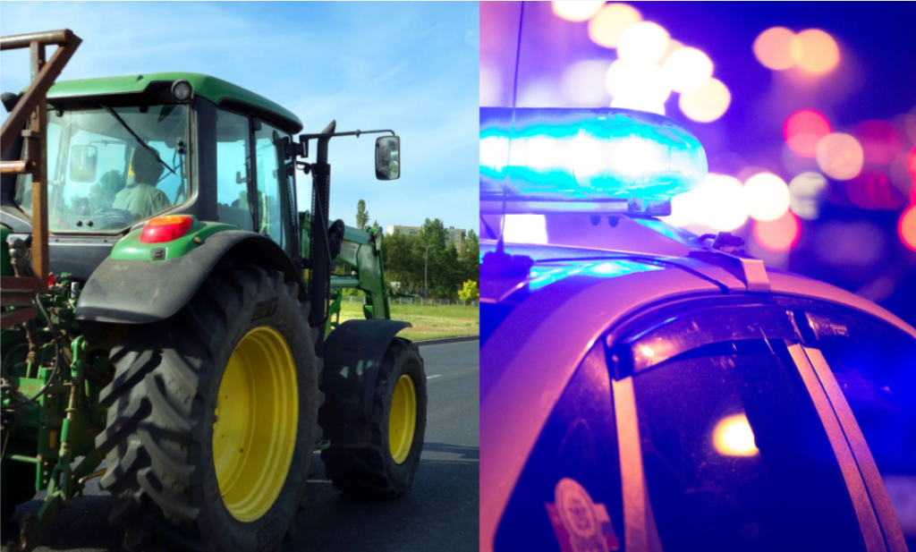 Polizeigewerkschaft sieht Versagen: Bauern auf den Barrikaden