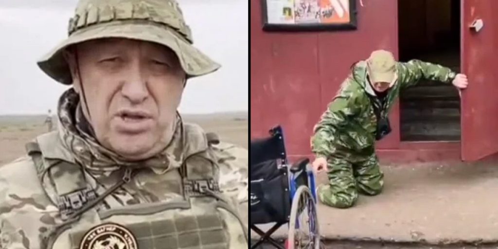 Russischer Mann wegen Diebstahls inhaftiert: Von Prigozhin in den Krieg gezwungen und beide Beine verloren