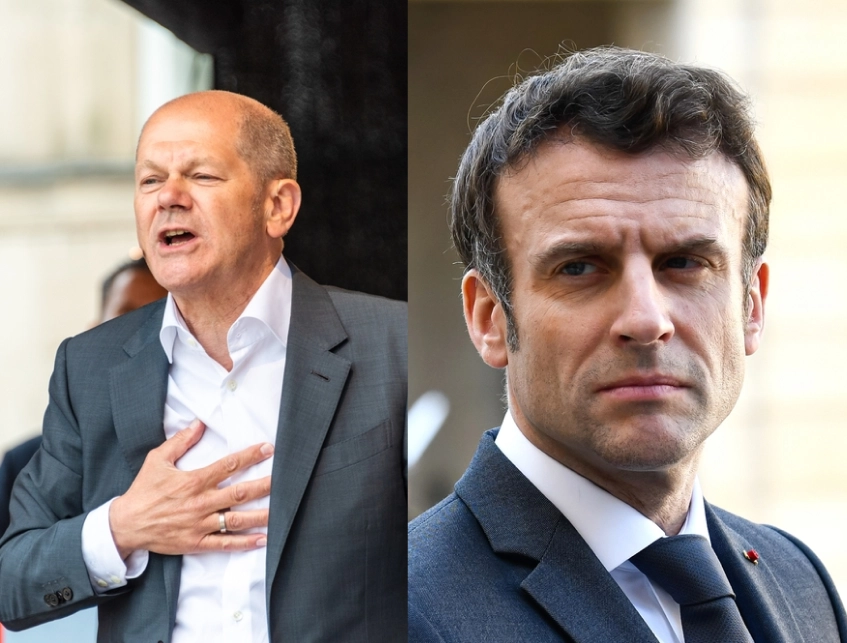 Deutsch-französische Differenzen: Scholz und Macron im Dialog