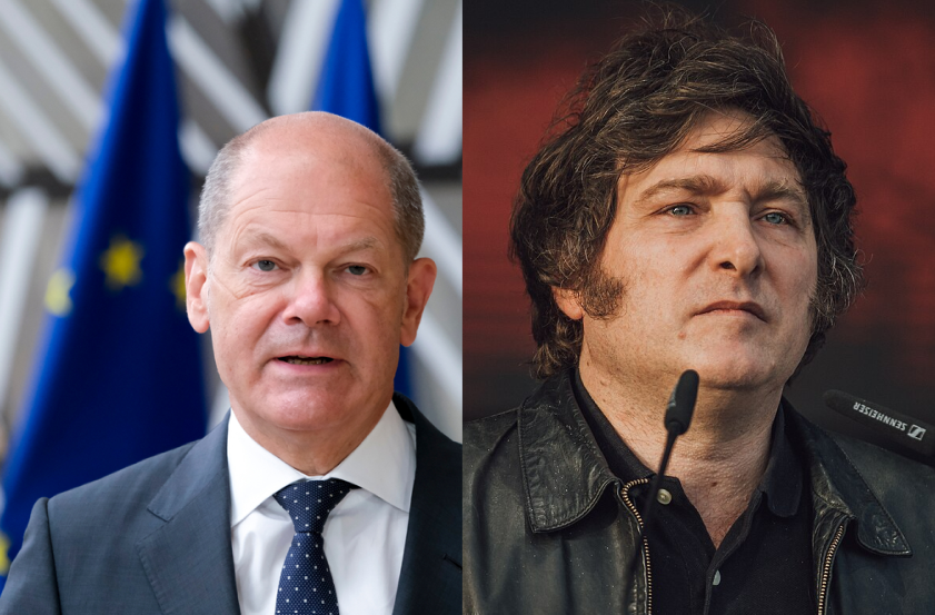 Scholz empfängt Milei: Proteste und gekürzter Empfang