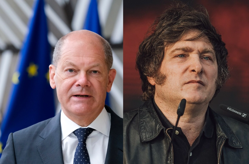 Scholz empfängt Milei: Proteste und gekürzter Empfang