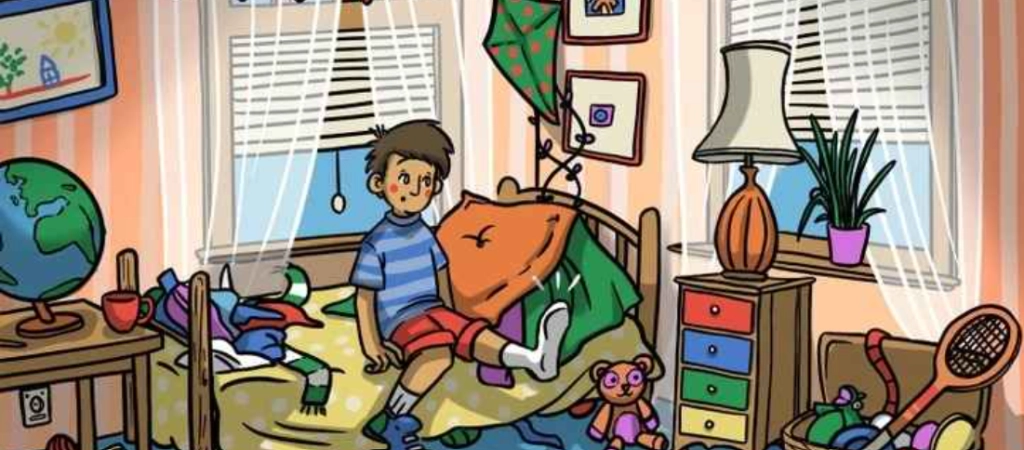 Optischer Täuschung Sehtest: Finde den Schuh des Jungen im Zimmer in 7 Sekunden