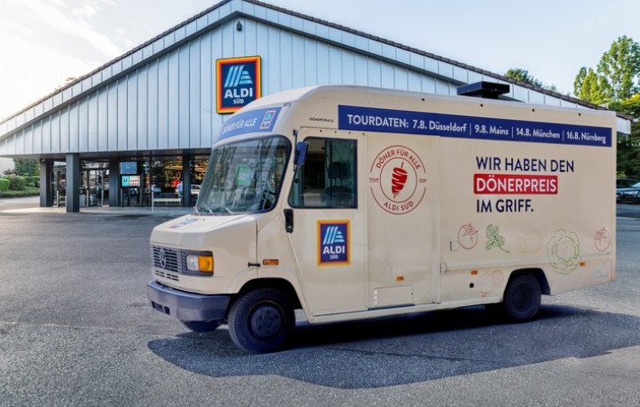 ALDI SÜD startet Döner-Roadshow durch Deutschland: Döner für alle ab 2 Euro