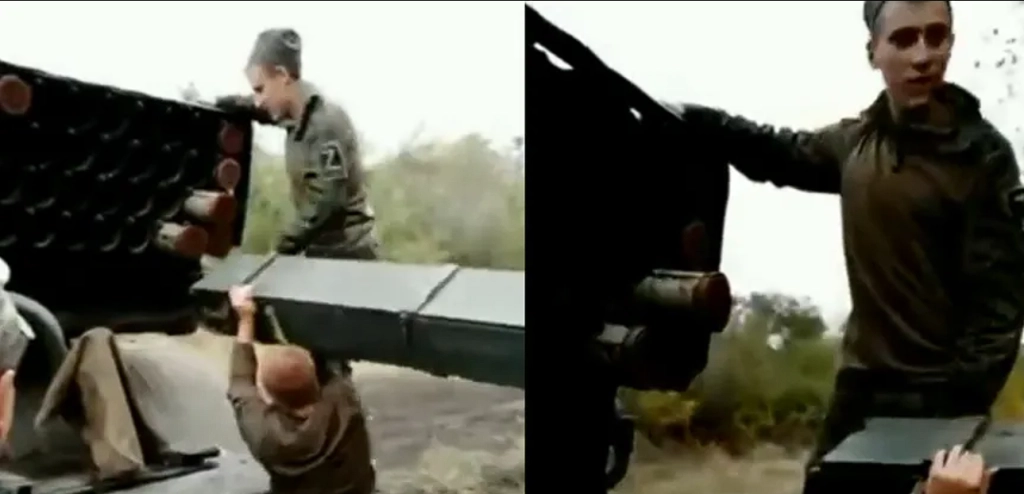 Video von russischen Soldaten beim Nachladen eines Panzers geht viral: Was haben sie bloß vor