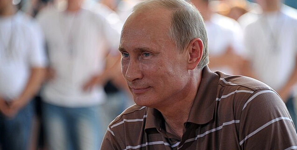 Putins Stammbaum auf dem Wirtschaftsforum in St. Petersburg enthüllt