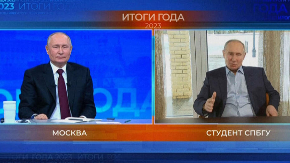 Video: Putin von ‚Doppelgänger‘ in überraschender Wendung interviewt