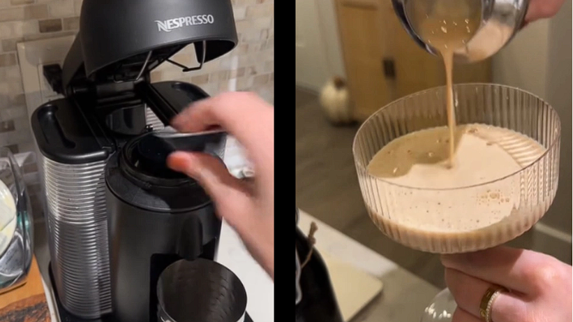 Silvester-Spezial: Espresso Martini mit nur 3 Zutaten aus Kaffeekapseln zubereiten