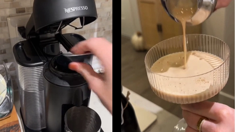 Silvester-Spezial: Espresso Martini mit nur 3 Zutaten aus Kaffeekapseln zubereiten
