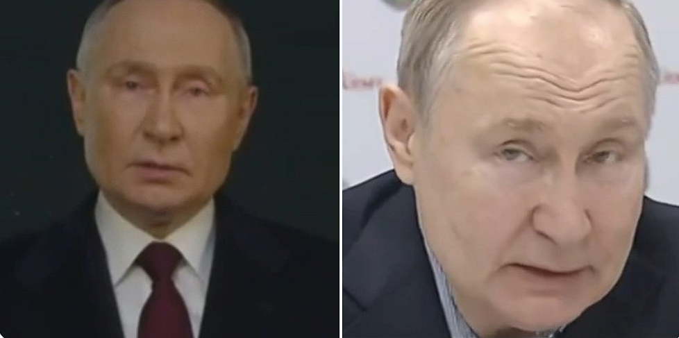 Putin in seiner Neujahrsansprache und am 1. Januar: ‚Was ist mit seinem Gesicht passiert?‘
