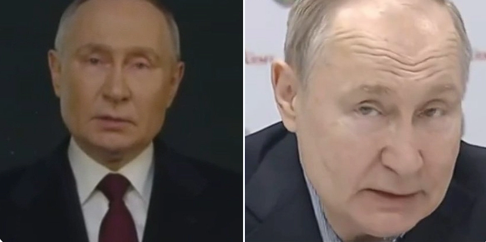 Putin in seiner Neujahrsansprache und am 1. Januar: ‚Was ist mit seinem Gesicht passiert?‘