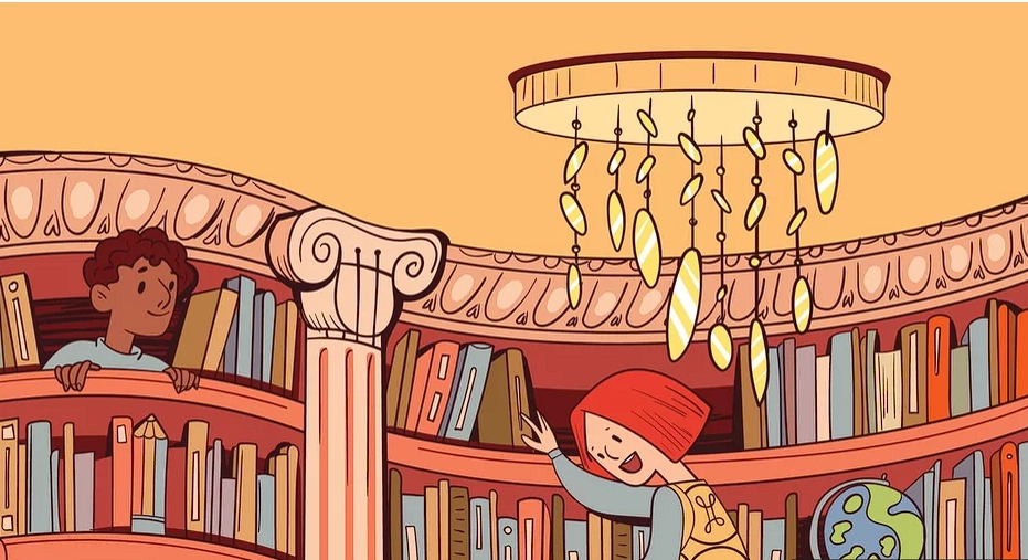 30-Sekunden-Herausforderung: Können Sie die Eule finden, die sich in der Bibliothek versteckt?