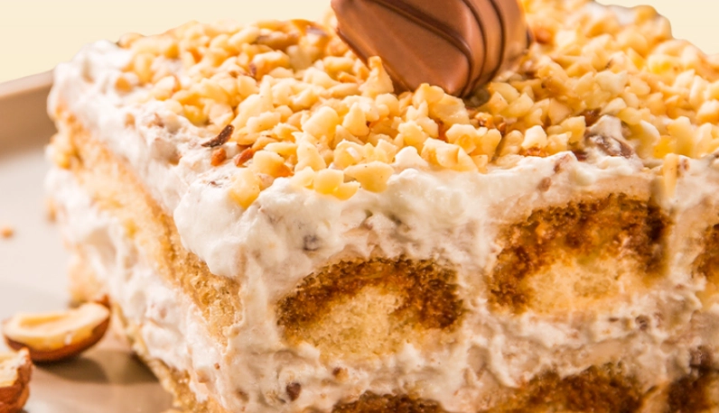 So kreieren Sie ein Kinder Bueno Tiramisu, das so göttlich ist, dass Sie jeden Löffel genießen werden