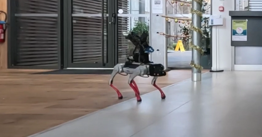 Roboterhunde zur Unterstützung von Bombenräumkommandos bei den Olympischen Spielen 2024 in Paris