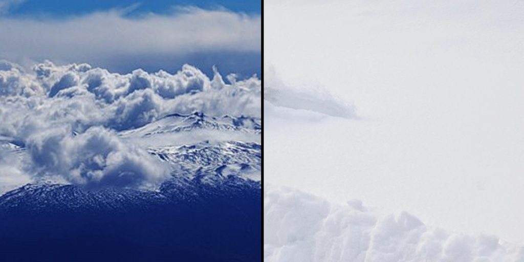 Sehen Sie die beeindruckenden Bilder: Hawaii von Schnee bedeckt