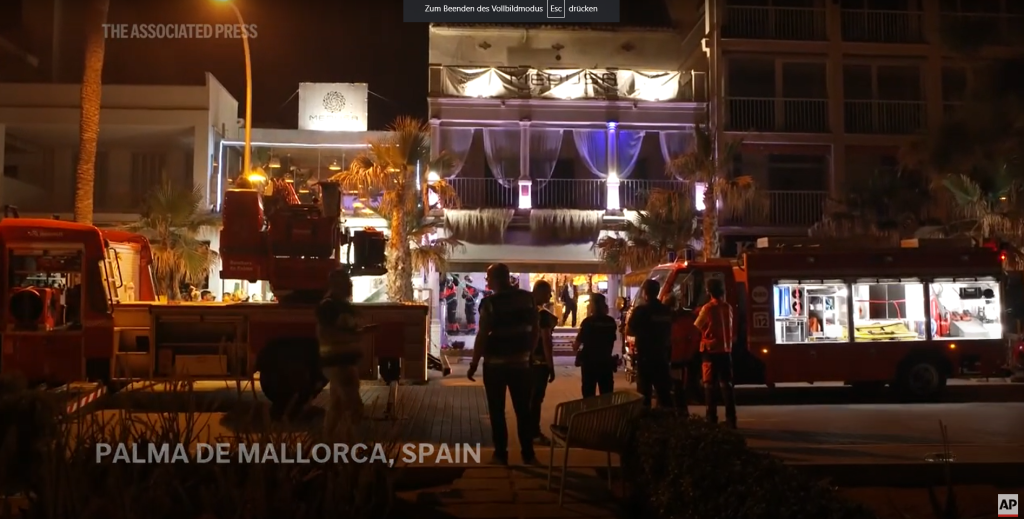 Schock in El Arenal: Einsturz eines beliebten Clubs