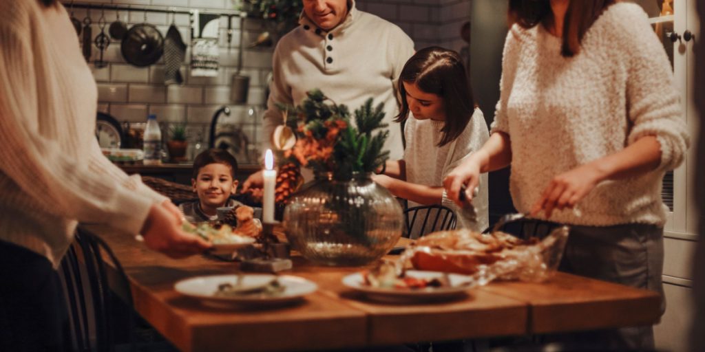 Weihnachten im November: Diese Mutter hat ihr Weihnachtsessen schon einen Monat im Voraus gekocht