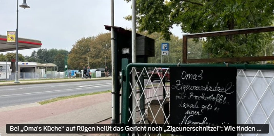Restaurant auf Rügen unter Kritik: „Zigeunerschnitzel“ und „Negerkuss“ sorgen für Empörung